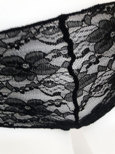 Spitzen-Slip Panty Heiße Shorts Stil Schwarz