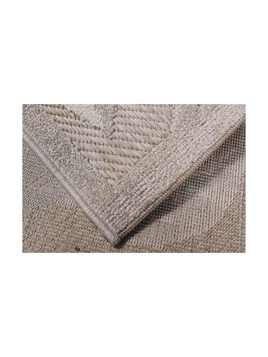 Beauty Home Sahara 9974 Σετ Καλοκαιρινά Χαλιά Κρεβατοκάμαρας Beige BH390668 3τμχ