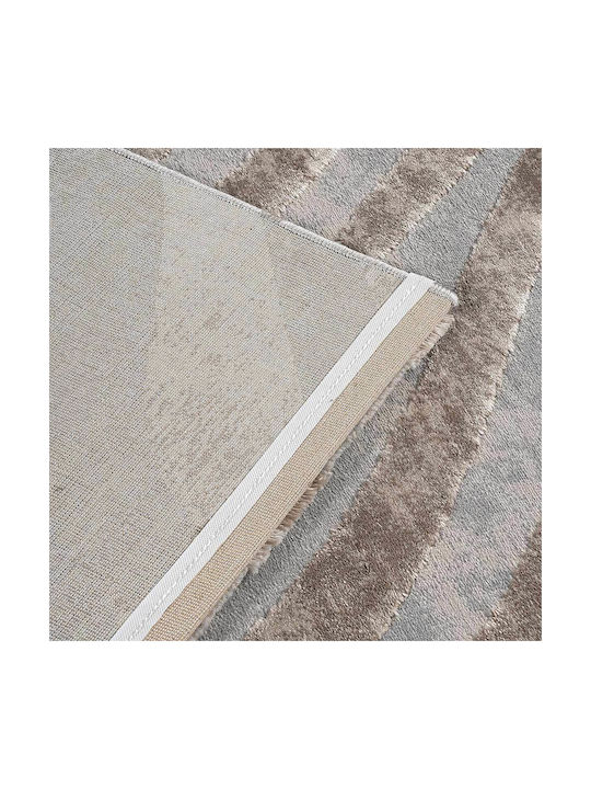Beauty Home Modern Bedroom Rugs Set Beige Grey BH390693 3pcs