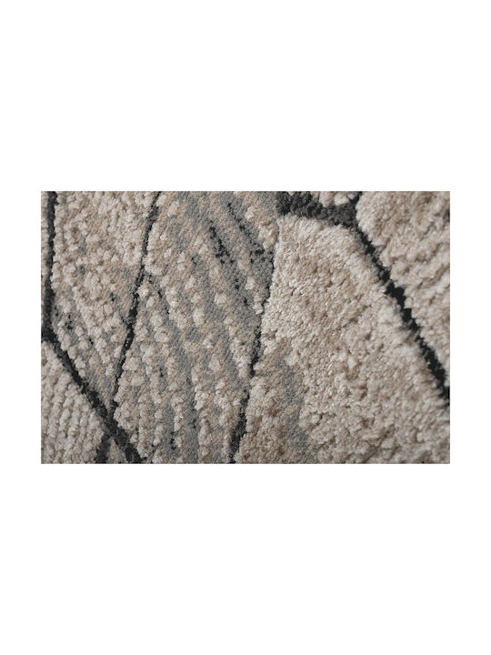 Beauty Home Serena 9837 Σετ Μοντέρνα Χαλιά Κρεβατοκάμαρας Beige Grey BH390689 3τμχ