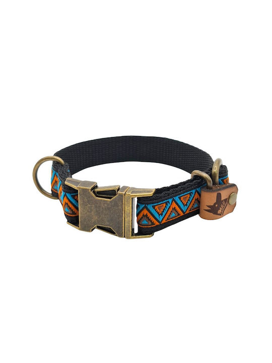 Guler Pentru Câini Kilim Urban Reglabil Material Textil L 39 63cm Lățime 2,5cm Roșu-albastru Guler Pentru Câini Kilim Urban Reglabil Material Textil L 39 63cm Lățime 2,5cm Roșu-albastru