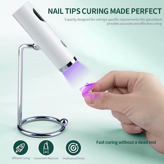 Nail Polish Curing Lamp UV 3W White