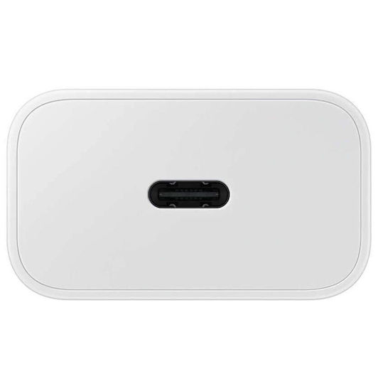 Samsung Φορτιστής GaN με Θύρα USB-C και Καλώδιο USB-C - USB-C 25W Power Delivery Bulk (EP-T2510X)