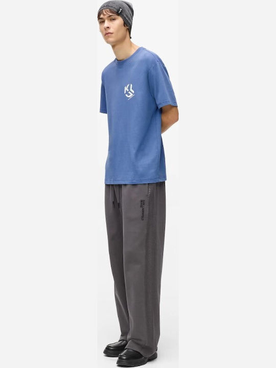 T-shirt Λευκο- Μπλε