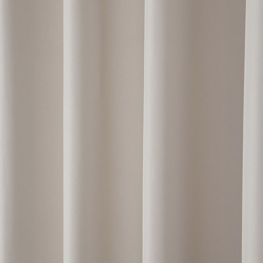 Beauty Home Vasilas Home Vorhang mit Grommets Beige 140x270cm