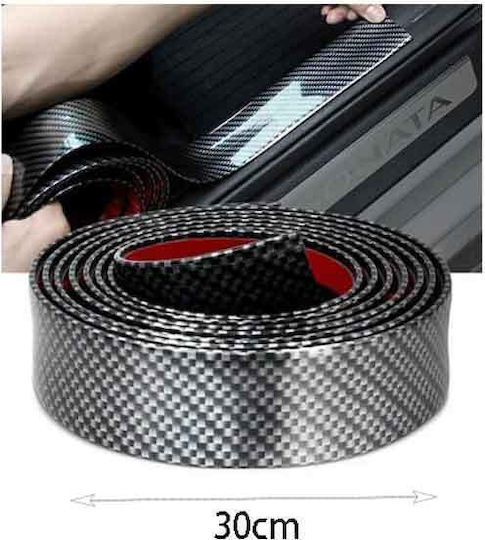 Front Flexible Carbon Car Spoiler 10m Car Stickers 101381