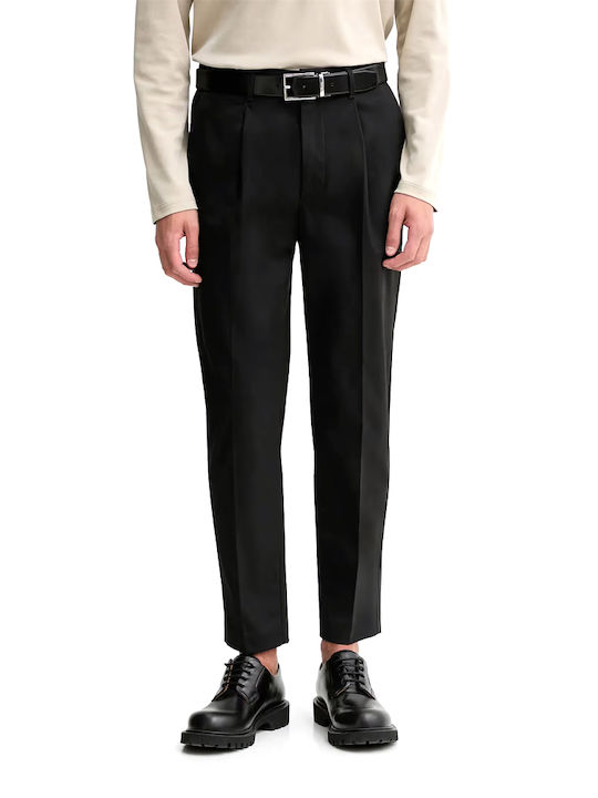 Pantaloni Chino Elastic Black