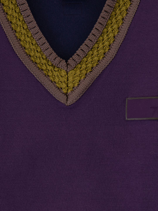 Emporio Armani Sweater Purple-khaki