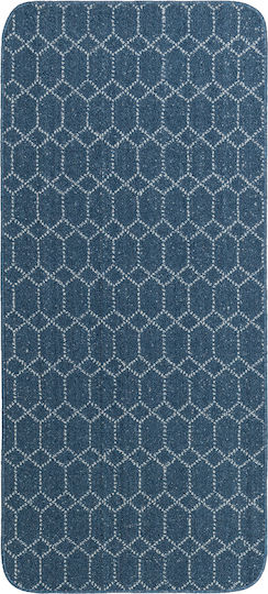 Nikotex Carpets Non-Slip Kitchen Runner Mat Belmont Blue-Ivory 67x150 Nikotex Carpets Non-Slip Kitchen Runner Mat Belmont Blue-Ivory 67x150