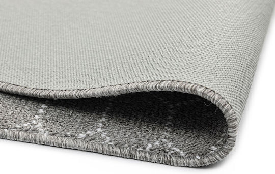 Nikotex Carpets Non-Slip Kitchen Runner Mat Belmont Gray-White 67x150