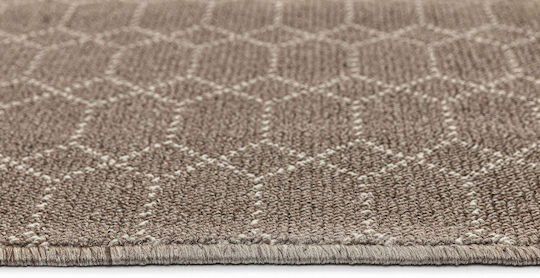 Nikotex Carpets Non-Slip Kitchen Runner Mat Belmont Brown-Beige 67x150
