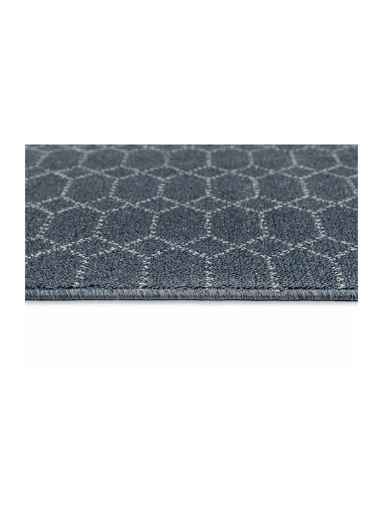 Nikotex Carpets Неслизащо Пътека Кухня Belmont Синьо-екрю 67x150