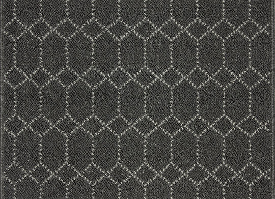 Nikotex Carpets Non-Slip Kitchen Runner Mat Belmont Grey-Sugar 67x150