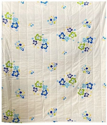 Beauty Home Κουβερλί Διπλό Μπλε-λευκό 200x230cm