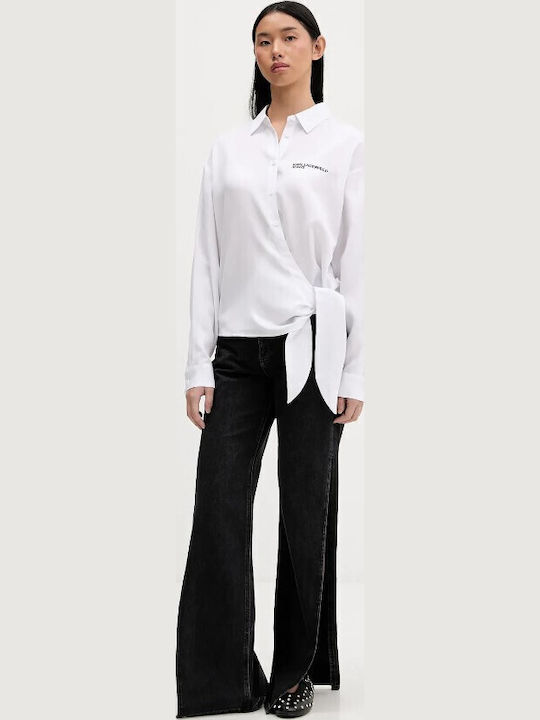 Karl Lagerfeld Women's Shirt White