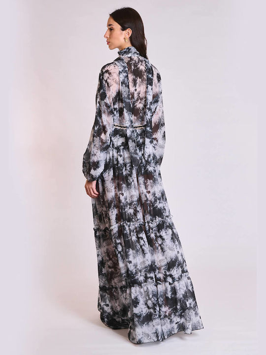 Maxi Φόρεμα για Γάμο / Βάπτιση Black