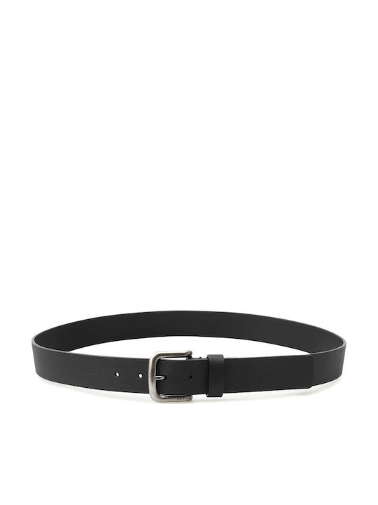 Men's Belt Leather Black