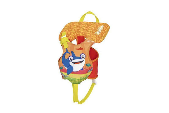 Puddle Jumper Infant Hydro Swim Vest Whale Shark Orange 0-2 Years 90150