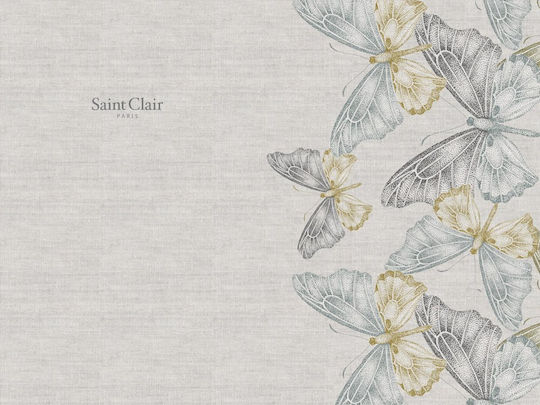Saint Clair 3038 Σουπλά Υφασμάτινο Μπεζ 45x33cm