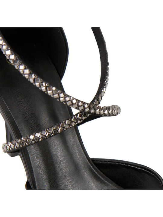 Black Heels with Strap