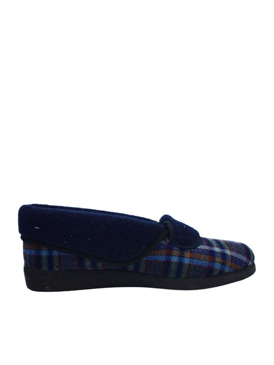 Closed Women's Slippers Blue
