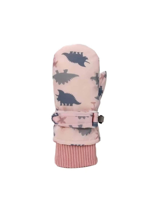 Brims and Trims Mittens Kids Ski & Snowboard Gloves Pink