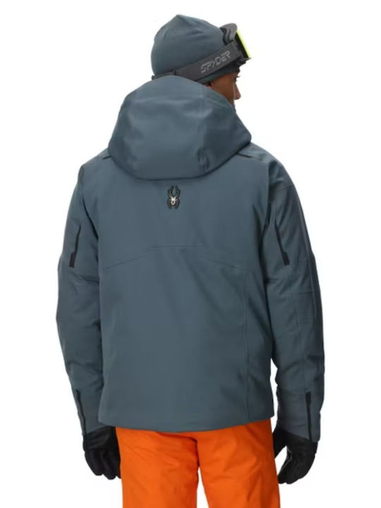 Spyder Leader Men's Ski & Snowboard Jacket Gray 38SA073514-SLB