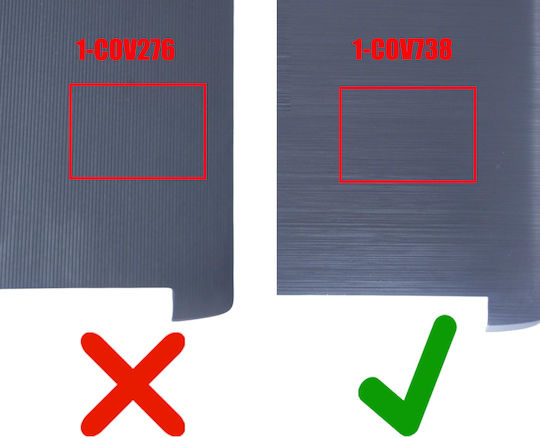 Plastic Laptop Screen Back Cover A Acer Aspire 7 A715-71g 7 A715-72g Aspire 6 A615-51 7 A715-71 Nitro 5 An515-52 60.gp8n2.002 60.gp8n2.005 60gp8n2005 Am20z000600 Gray Code 1-cov738