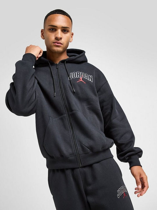 Brooklyn Sweatshirt With Hood Black