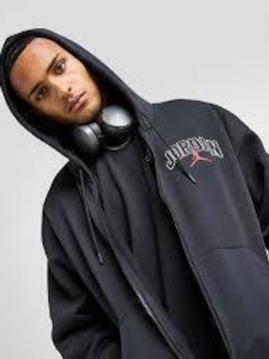Brooklyn Sweatshirt With Hood Black