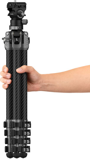 SmallRig 5477 Ap255pro Video Einbeinstativ Carbonfaser