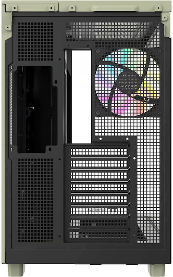 Thermaltake View 380 XL WS ARGB Gaming Middle Tower Carcasă Calculator cu Fereastră Laterală Matcha verde