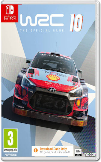 WRC 10 (Code In A Box) Switch Game