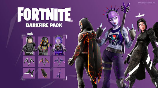Fortnite Darkfire & Ice Bundle (Cod într-o cutie) Joc pentru Switch