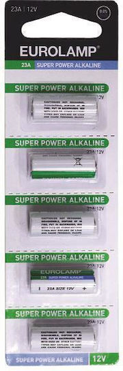 Eurolamp Super Power Αλκαλικές Μπαταρίες A23 12V 5τμχ