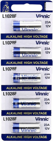 Vinnic Алкални Батерии A23 12V 5бр