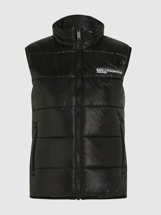 Women's Lifestyle Jacket Double Sided for Winter Black