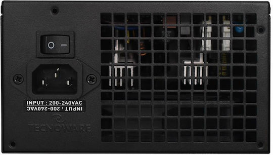 Tecnoware 750W Черен Компютърно захранване Пълен кабел 80 Plus Silver (Fal751Fsp12)