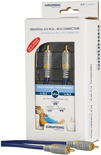 Grundig Кабел Съставен мъжки - Съставен мъжки 0.75м (42166689)