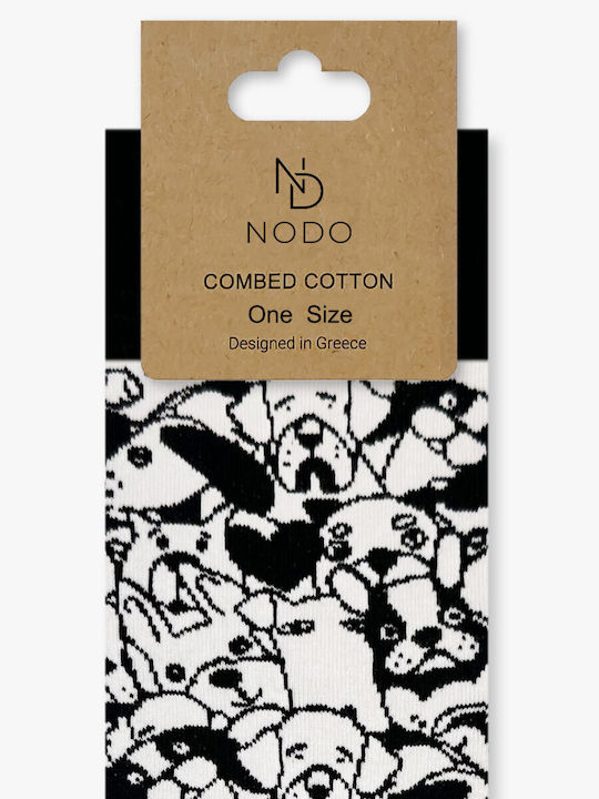 Baumwollene Socken Mit Hundemuster Nodo
