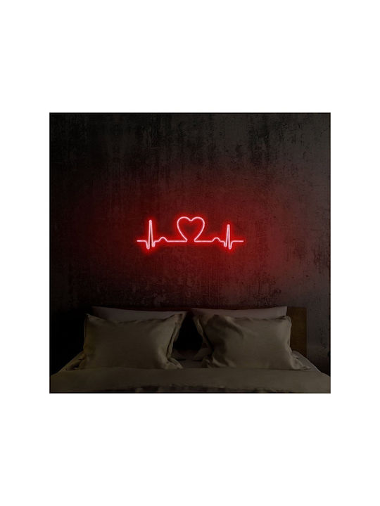 Wallity Διακοσμητικό Φωτιστικό LED Love 51x21εκ.