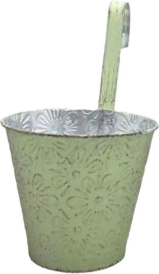 HOMie Hanging Planter Metal Gray 16x16x14cm.