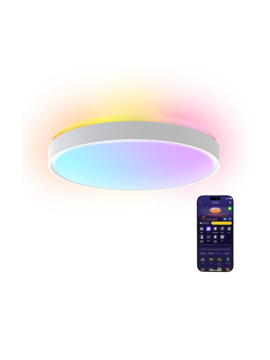 Govee Smart Ceiling Mount Light 38cm White with Integrated LED