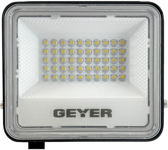 Geyer Στεγανός Προβολέας LED 30W Ψυχρό Λευκό 6500K IP65
