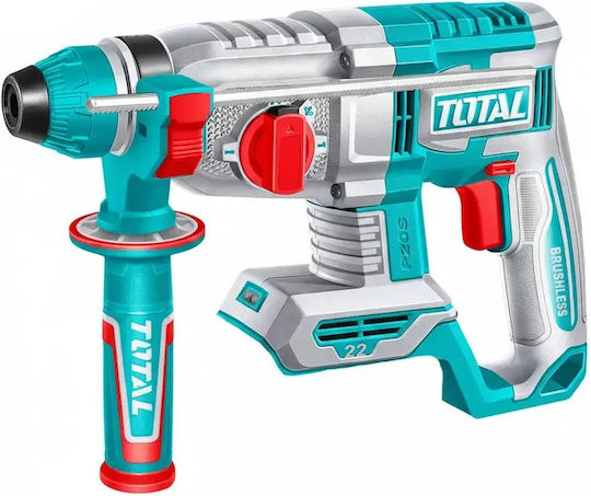 Total Κρουστικό Σκαπτικό Πιστολέτο Μπαταρίας Brushless 20V Solo με Υποδοχή SDS Plus TRHLI21228
