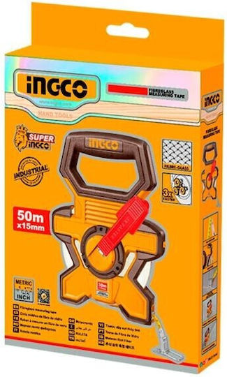 Ingco Tape Measure 15mm x 50m