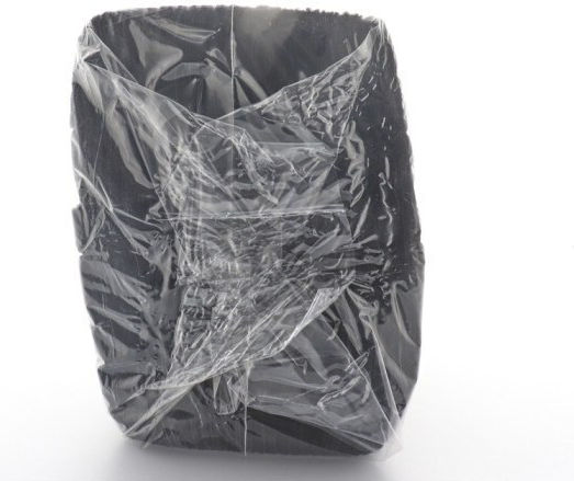 Krinos Hard 1/4 Luxury 2-Ply 40x40cm Black 125pcs