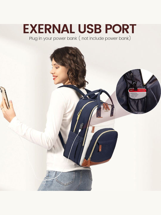 Lovevook Tasche Rucksack für Laptop 15.6" in Blau Farbe MB2012