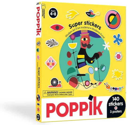 Poppik Αυτοκόλλητα για Παιδιά 8+ Ετών