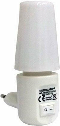 Eurolamp LED Nachtlicht Steckdose mit Lichtsensor 5Stück